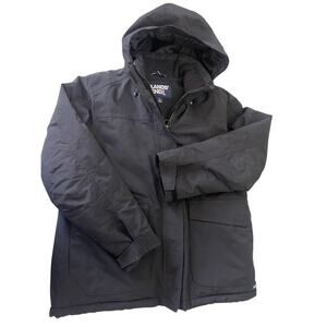 NWT Lands End Squall Waterproof Insulated Parka Jacket Womens Large 14/16